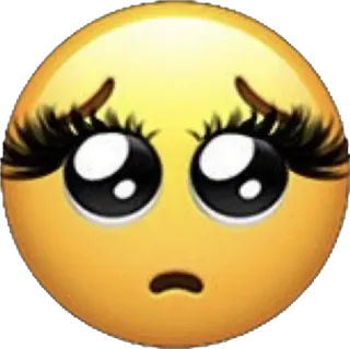 ☺️ 19ec1f5e Emoji, Triste, Chorar, Rosto, Lágrimas, Chateado, Olhos telegram sticker