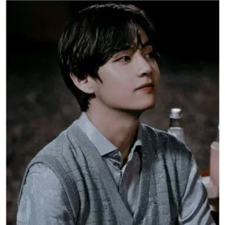 😀 b1b0ab6b V วี, BTS, คิมแทฮยอง, K-pop, เพลง, ไอดอล telegram sticker