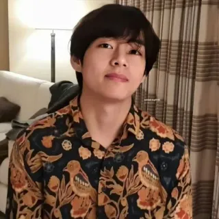 🥰 fe925fc0 V คนดัง, K-pop, นักร้อง, BTS, ไอดอล, เกาหลี telegram sticker