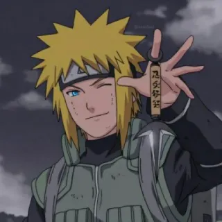😉 795e8fe3 Minato Namikaze Naruto Anime, Manga, Charakter, Minato, Naruto, Ninja telegram sticker