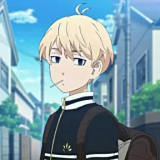 🤔 7ac265ce Mikey Tokyo Revengers Anime, Charakter, Mikey, Tokyo Revengers, Lutscher telegram sticker