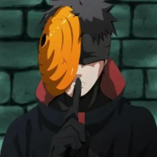 🤫 90e765bf Tobi/Obito Uchiha Naruto Tobi, Obito Uchiha, Naruto, Anime, Manga, Charakter telegram sticker
