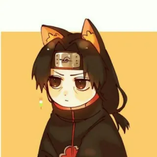 😒 de567156 Itachi Naruto Anime, Itachi Uchiha, Naruto, Süß, Fanart, Uchiha Clan, Ninja telegram sticker