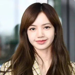 ☺️ 971a594b Lisa Lisa, K-pop, ca sĩ, thần tượng, phụ nữ, chân dung, người nổi tiếng telegram sticker