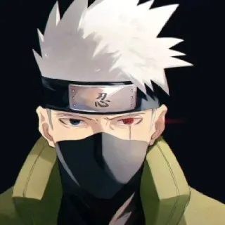 👿 41b08091 Kakashi Naruto 忍 อนิเมะ, มังงะ, คาคาชิ, นารูโตะ, นินจา, ตัวละคร telegram sticker