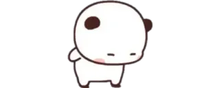 🍼 baee9e83 fofo, panda, kawaii, desenho animado, animal telegram sticker