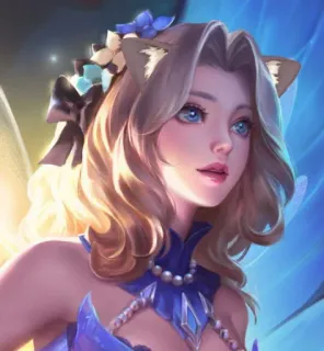 💕 e8c05e99 アニメ, 猫耳, 妖精, ファンタジー, 女性, デジタルアート telegram sticker