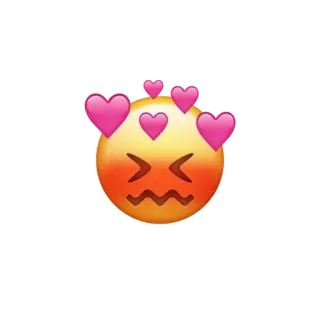 😡 d072b672 絵文字, ハート, 愛, 赤面, 表情, 愛情, 顔文字 telegram sticker