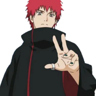 ✌️ f21d8a47 Sasori Naruto Аниме, Персонаж, Наруто, Сасори, Манга, Ниндзя telegram sticker