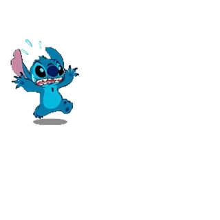 😱 5f65200f Stitch Lilo & Stitch มนุษย์ต่างดาว, สีฟ้า, น่ารัก, ดิสนีย์, สิ่งประดิษฐ์ 626 telegram sticker