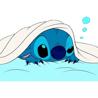 😴 924aad0b Stitch Lilo & Stitch การ์ตูน, ง่วง, น่ารัก, ดิสนีย์, เอเลี่ยน telegram sticker