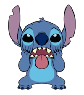 😜 05c4e795 Stitch Lilo & Stitch 스티치, 릴로 & 스티치, 만화, 귀여운, 웃긴, 디즈니 telegram sticker