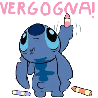 🐨 6d417f26 Stitch VENGO GOYA! Dibujos animados, Animación, Stitch, Disney, Personaje, Alien telegram sticker