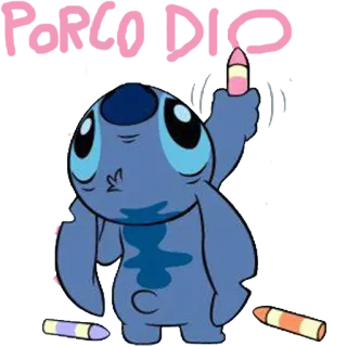 🐤 7dbbafea Stitch PataDiQl Stitch, Dibujos animados, Personaje, Lindo, Fanart telegram sticker