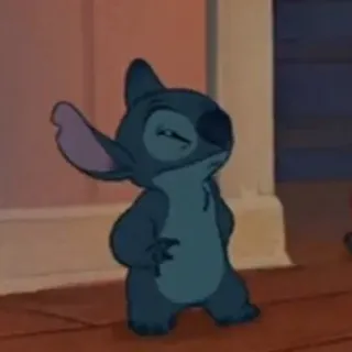 ❣️ 9d761e0e Stitch Lilo & Stitch schattig, alien, disney, cartoon, stitch whatsapp sticker