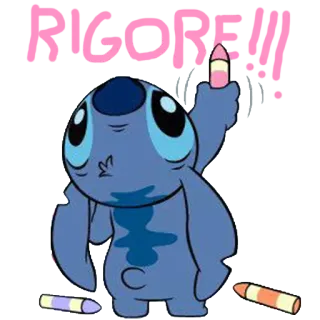 ⚽️ 2bc54ea9 Stitch RIGORE!!! Stitch, Lilo & Stitch, Cartoon, Personage, Schattig, Tekening, Kunst, Disney telegram sticker