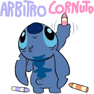 Stitch Scrive Cose (Sport Edition) whatsapp stickers