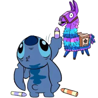 Stitch Scrive Cose (Sport Edition) telegram stickers