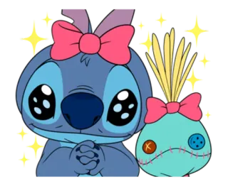 😁 5bc1956a Stitch Lilo & Stitch disney, imut, kartun, lilo & stitch, alien telegram sticker