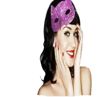 🎭 979bd71a ผู้หญิง, ใบหน้า, หน้ากาก, กลิตเตอร์, ความงาม, ภาพเหมือน telegram sticker