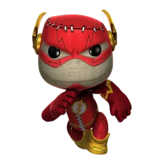 🏃 85652075 The Flash supereroe, DC Comics, Flash, cartone animato, fumetto telegram sticker
