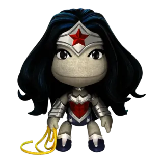🔱 beb87109 Wonder Woman supereroe, DC Comics, donna, cartone animato, femmina, fumetto telegram sticker