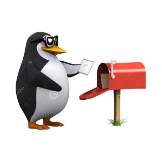 Dank 3d stock penguins telegram stickers