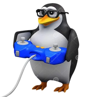 Dank 3d stock penguins telegram stickers