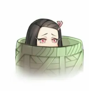 🌸 9eb97d48 Nezuko Kamado Demon Slayer Nezuko, Demon Slayer, Anime, Lindo, Manga telegram sticker