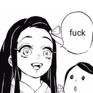 😃 f765d9cd Nezuko Kamado Demon Slayer fuck Anime, Demon Slayer, Nezuko, Palabrota, Manga telegram sticker