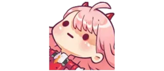 😶 415d6e07 Anime, Kawaii, Lucu telegram sticker