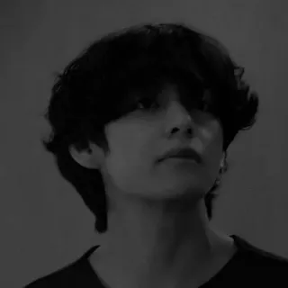 🌟 31b41255 Mann, Porträt, Monochrom, Person, Gesicht, Schatten, Haar, Ausdruck telegram sticker