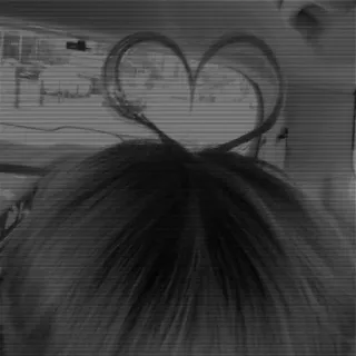 🌟 91c37397 Haare, Herz, Haarstyling, Frisur telegram sticker