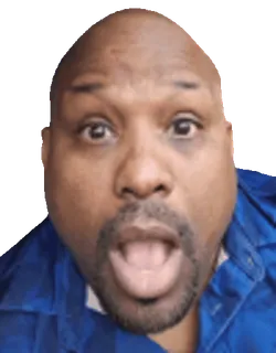 😲 5d9a82e2 visage, homme, expression, choqué, surprise, personne telegram sticker