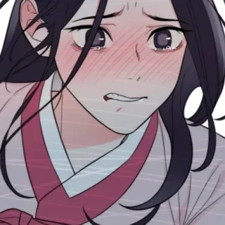 🥺 1e221ec4 Anime, Pleurs, Triste, Fille, Webtoon, Larmes, Femme telegram sticker