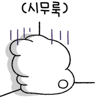 💬 7a8a9a7a (시무룩) nuvem, triste, chateado, emburrado whatsapp sticker