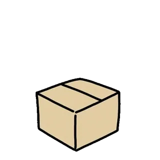 💬 a23659e7 상자, 소포, 골판지, 배송, 배달 whatsapp sticker