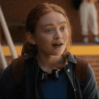 🌛 1345dbec Max Mayfield Stranger Things Max, Stranger Things, potret, karakter telegram sticker