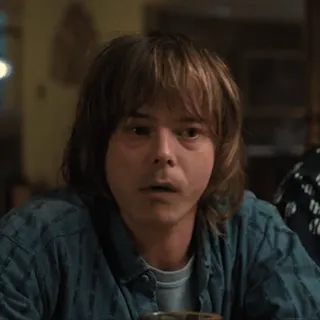 🥴 c62c9cf3 Jonathan Byers Stranger Things Jonathan Byers, Stranger Things, Netflix, Acara TV, 80-an telegram sticker