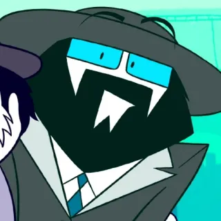 😯 671b552e phim hoạt hình, ma cà rồng, răng nanh, nhân vật, quái vật, sinh vật telegram sticker