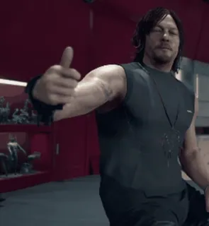 👍 42fa7071 thumbs up, gesture, actor, man, celebrity telegram sticker