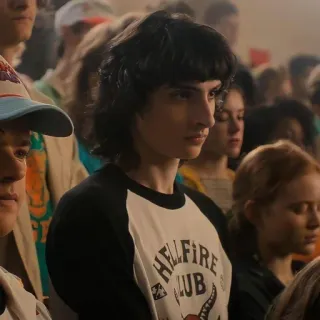 😐 1f5102bc Stranger Things HELLFIRE CLUB Hellfire Club, Stranger Things, TV show, 80s, club, Eddie Munson telegram sticker