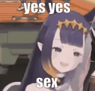 😏 66b481bb yes yes
sex Meme, Texto, Ofensivo, Humor telegram sticker