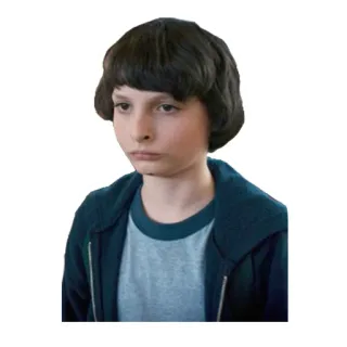 😐 a9a3bf5a Mike Wheeler Stranger Things キャラクター, マイク・ウィーラー, ストレンジャーシングス, 80年代, netflix telegram sticker
