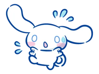 ✧ @STRAWBERRYHOLIC : Cinnamoroll telegram stickers