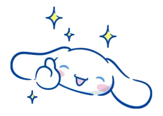 🐰 5c45bcfb Cinnamoroll Sanrio, Kawaii, Imut, Cinnamoroll, Anjing whatsapp sticker