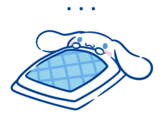 🐰 ba01e130 Cinnamoroll cinnamoroll, sanrio, imut, kawaii, anjing whatsapp sticker