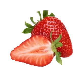 🍓 9405cbd1 いちご, フルーツ, 食べ物, 赤, 健康, 甘い telegram sticker