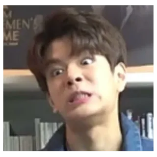 😡 04931f33 Gesicht, Person, Mann, Gesichtsausdruck, lustig, albern, Meme whatsapp sticker