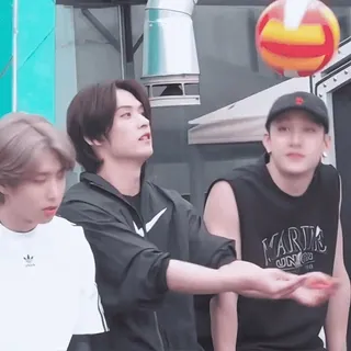 🪤 595700fb kpop, 스트레이 키즈, 그룹, 사람, 배구 telegram sticker